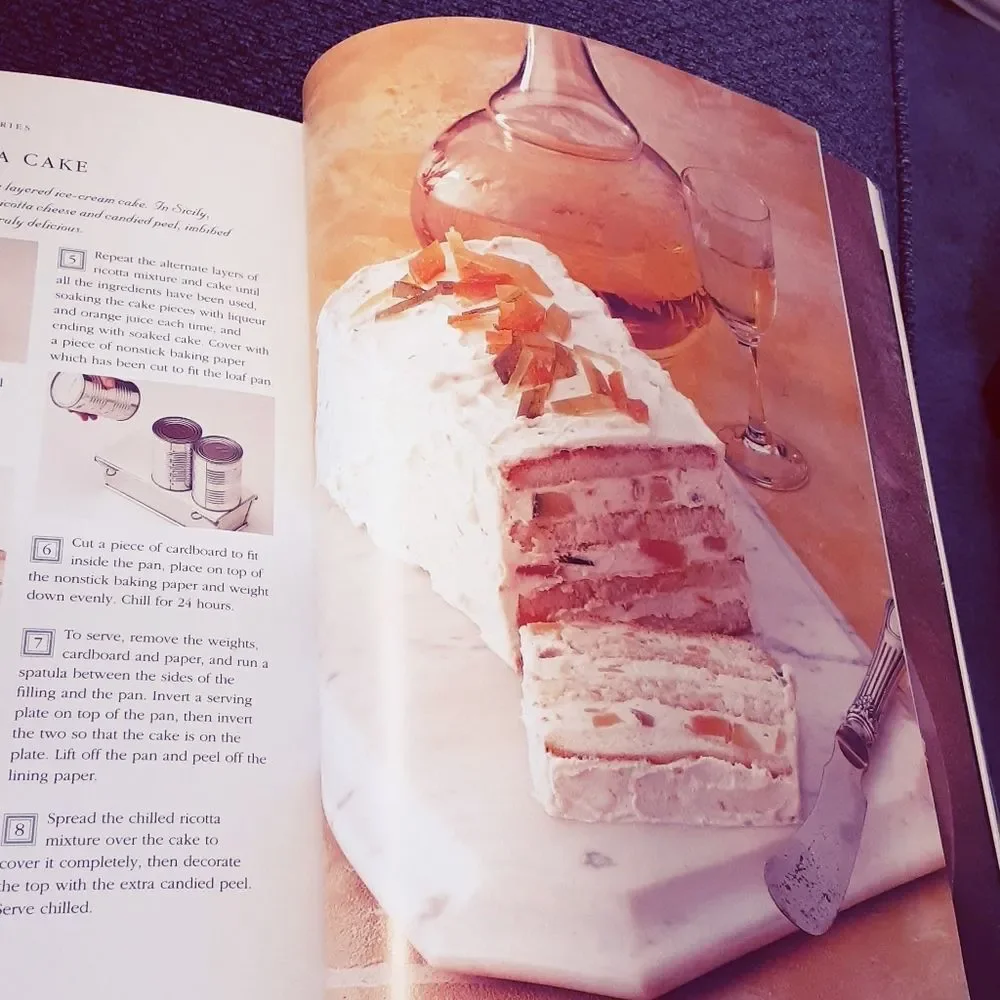 Mediterranean Cookbook Beautiful Illustrations And Recipes Hardcover 2005